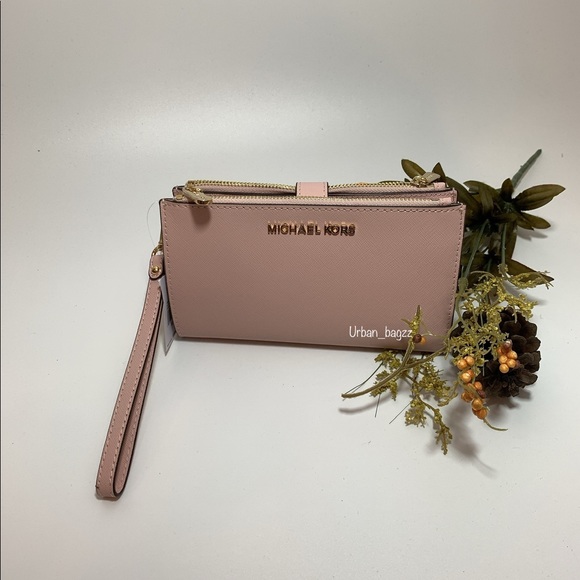 Michael Kors JST Large Double Zip Wristlet